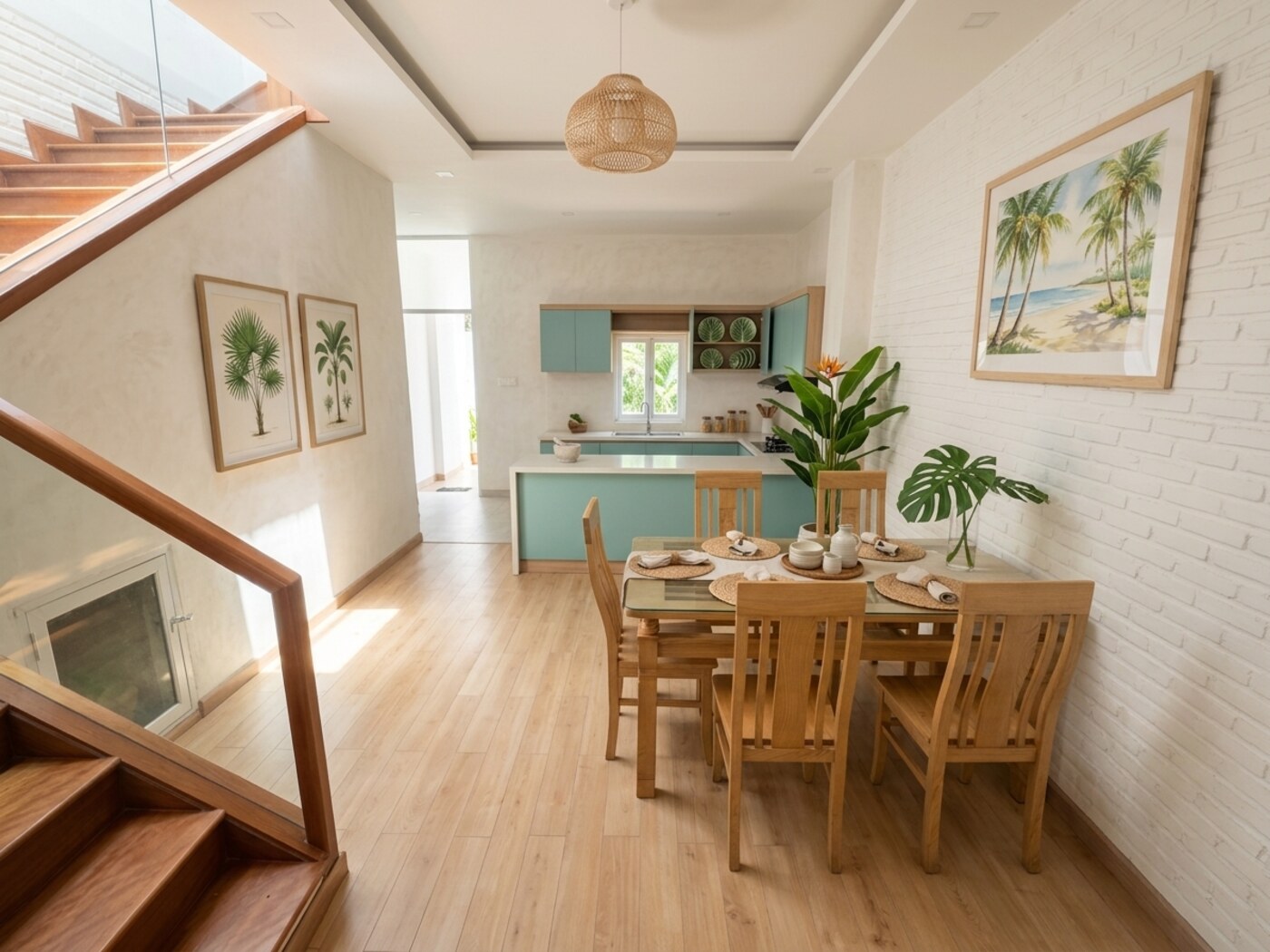 Kitchen after AI redesign